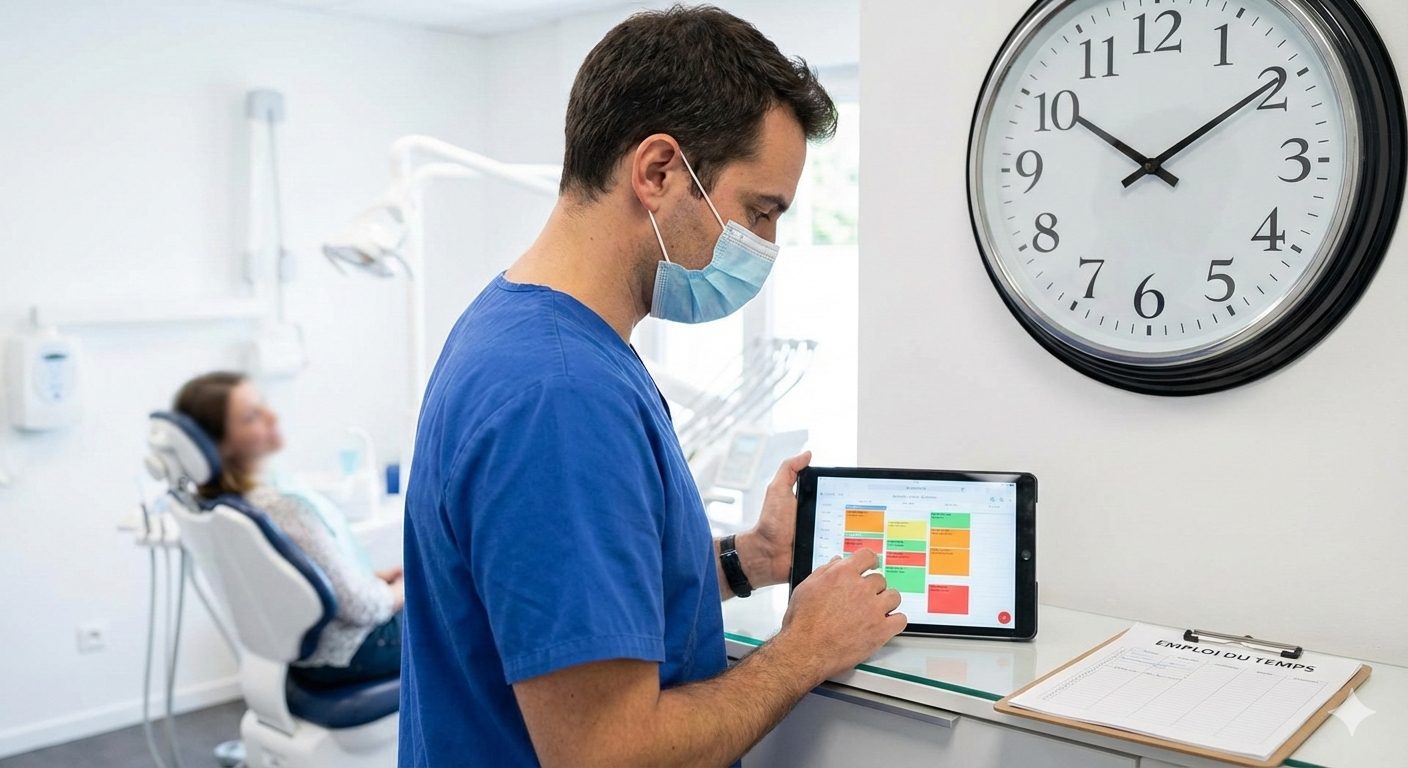 Le dentiste et la gestion du temps : un équilibre essentiel pour la performance et la qualité de soins